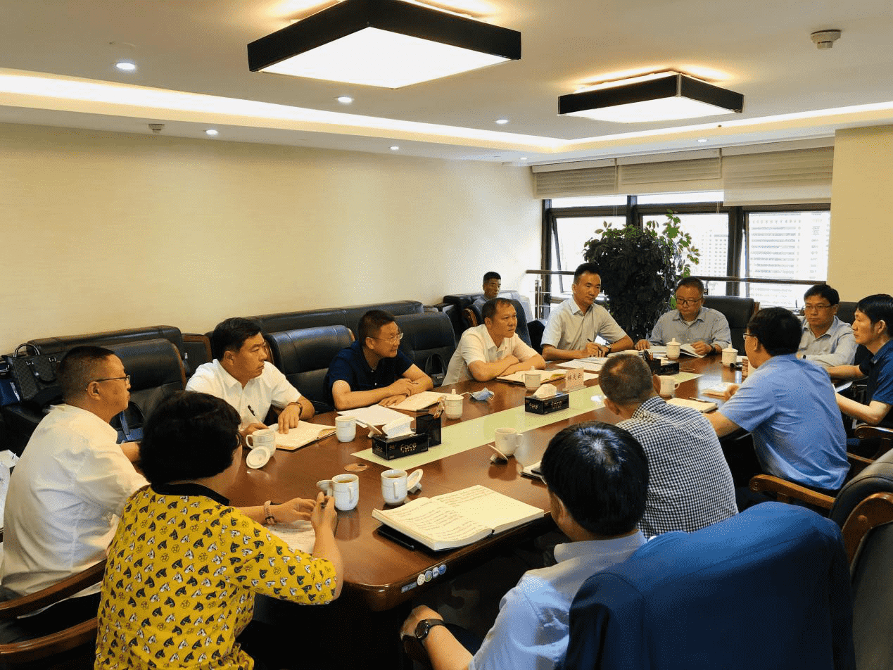 市領導帶隊到省科技廳匯報洽談工作