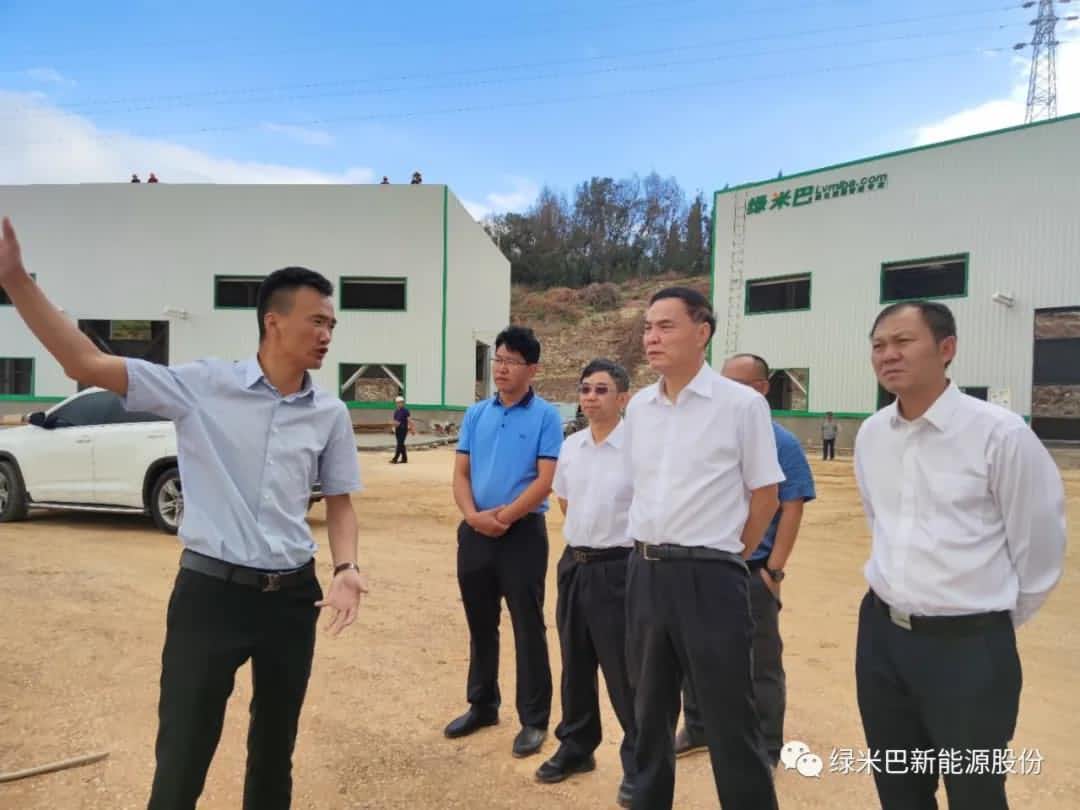 云南省委常委、曲靖市委書記李文榮帶隊(duì)對綠米巴做專題調(diào)研